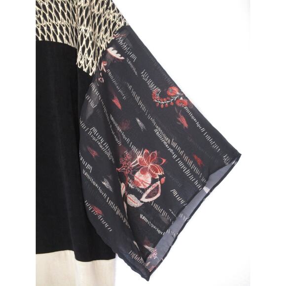 New Vtg CHICO'S Travelers Kimono Tunic Top Women's 3 XL 16 - Picture 4 of 9